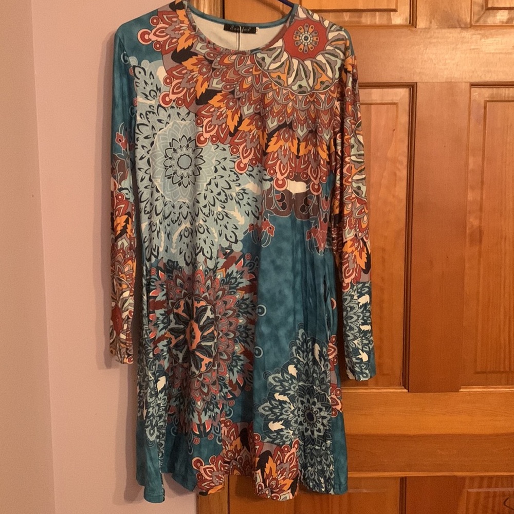 Sanifer Printed Dress